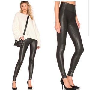 Spanx Faux Leather Leggings size S Revolve